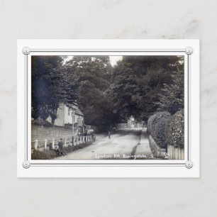 Antikes Basingstoke, Hampshire, Großbritannien Postkarte