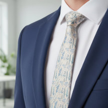 Antikes Blaue Wildblumen Französische Toile-Muster