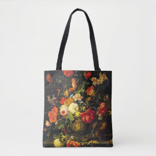 Antikes Blumenmuster Tasche