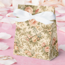 Antikes Blumenrosenmuster | Shabby Chic Cottage