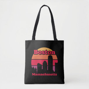 Antikes Boston Massachusetts Tasche