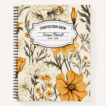 Antikes Botanisches Notizbuch