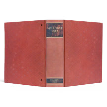 Antikes Buch: Alte rote getragene u. Vintage