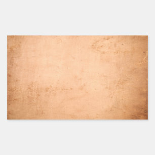 Antikes Buch Leder Brauner Hintergrund 1800er Jahr Rechteckiger Aufkleber