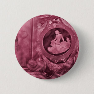 Antikes Cameo-Rosa Button