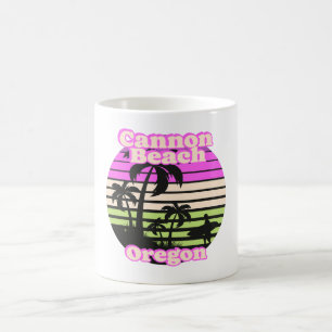 Antikes Cannon Beach Oregon Kaffeetasse