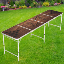 Antikes Cherry Wood Modern Leaf Wedding Monogram D