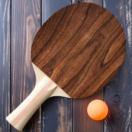 Antikes Cherry Wood Tischtennis Schläger