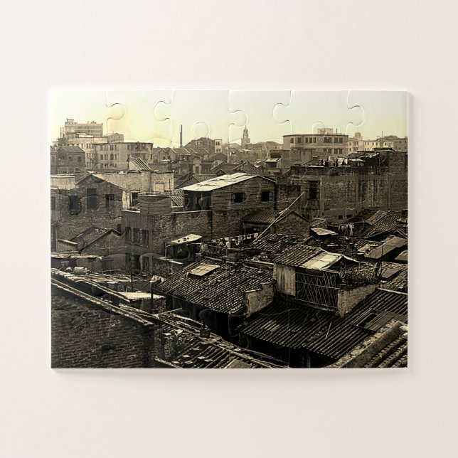 Antikes China Kanton Stadt (Horizontal)