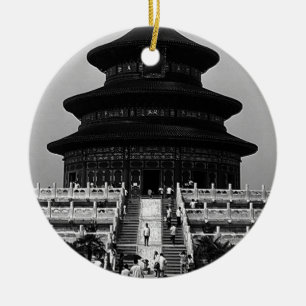 Antikes China Peking Tempel des Himmels Keramik Ornament