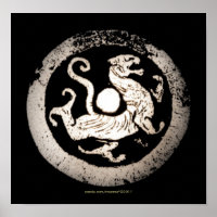 Antikes chinesisches Drachenschlupfen