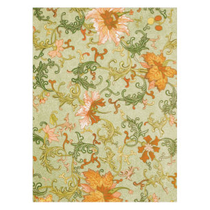 Antikes chinesisches Ornament Jones Blumen Tischdecke