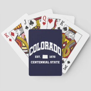 Antikes Colorado Spielkarten