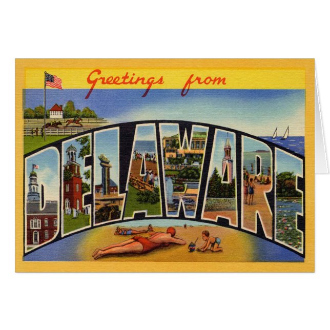 Antikes Delaware (Vorderseite (Horizontal))