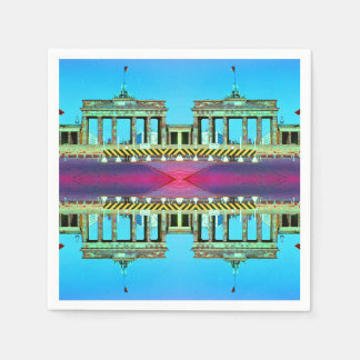 Antikes Deutschland Berlin Brandenburger Tor Serviette