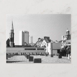 Antikes Deutschland Frankfurt Sankt Nikolaus Kirch Postkarte
