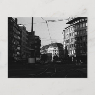 Antikes Deutschland Frankfurt Stadtstraße Postkarte