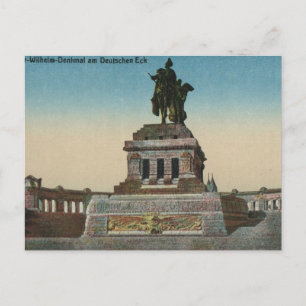 Antikes Deutschland, Koblenz, Deutsches Eck, Monum Postkarte