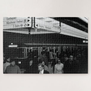 Antikes Deutschland München Bahnhof Marienplatz