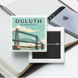 Antikes Duluth Minnesota Button