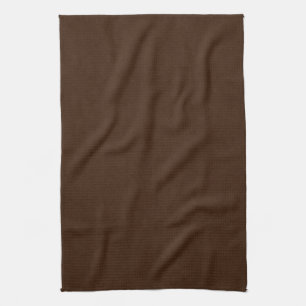 Antikes dunkles Espresso-Braun-Pergament-Schablone Geschirrtuch