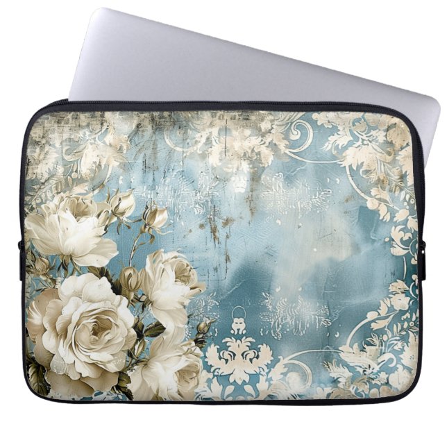 Antikes Dunkles Gothic Laptopschutzhülle (Vorderseite)