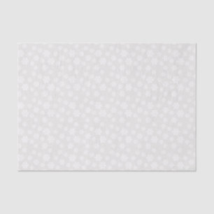 Antikes Elfenbein und weißes Blumenseidenpapier Seidenpapier