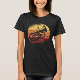 Antikes Euphonium Blechblasinstrument T-Shirt