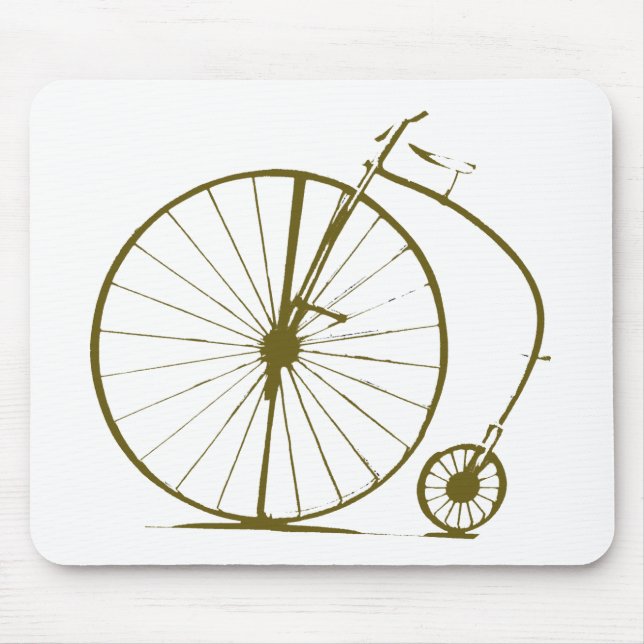antikes Fahrrad Mousepad (Vorne)