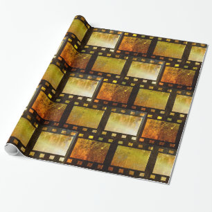 Antikes Filmrollenmaterial Geschenkpapier
