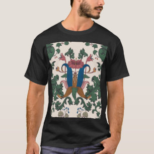 Antikes florales Renaissance-Wallpaper. T-Shirt