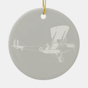 Antikes Flugzeug Kunst INDIVIDUELLE FARBE Keramik Ornament