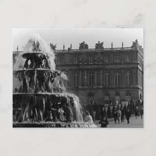 Antikes Frankreich Palais Versailles Pyramide Brun Postkarte