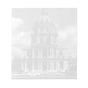 Antikes Frankreich Paris Kirche Saint Louis Invali Notizblock