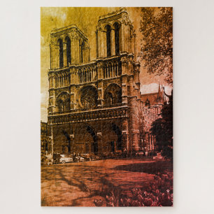 Antikes Frankreich Paris Notre-Dame-Kathedrale
