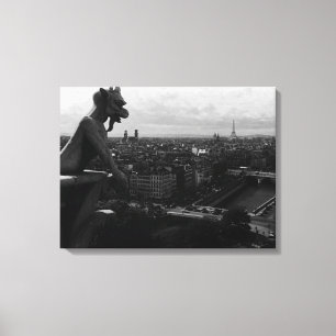 Antikes Frankreich Paris Notre-Dame-Kathedrale Teu Leinwanddruck