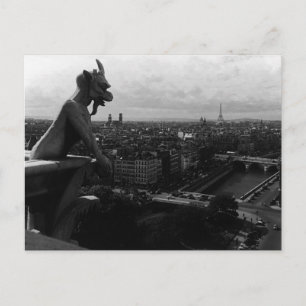 Antikes Frankreich Paris Notre-Dame-Kathedrale Teu Postkarte