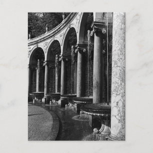 Antikes Frankreich Versailles Palast Kolonnadenhai Postkarte