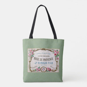 Antikes französisches Rosen-Parfüm Tasche