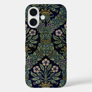 Antikes Gartenblumen-Wallpaper-Muster, Floral title_seo2