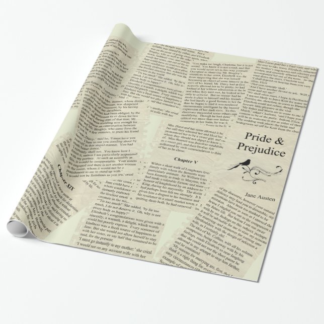 Antikes Geschenkpapier (Ungerollt)