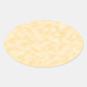 Antikes goldenes Pergament Hintergrund Ovaler Aufkleber