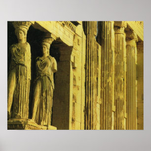 Antikes Griechenland, Athen, Akropolis, Parthenon Poster