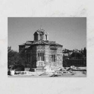 Antikes Griechenland Athen Kirche der Heiligen Apo Postkarte