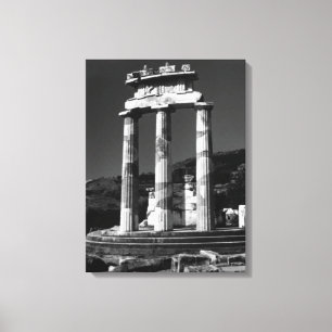 Antikes Griechenland Athen Tholos-Tempel Heiligtum Leinwanddruck