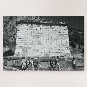 Antikes Griechenland Delphi Athener Schatzhaus