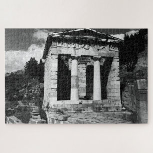 Antikes Griechenland Delphi Athener Schatzhaus