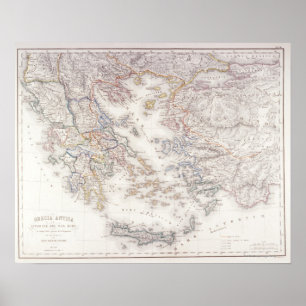 Antikes Griechenland Poster