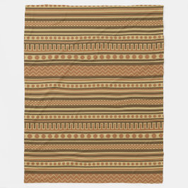 Antikes griechisches geometrisches Muster Fleecedecke