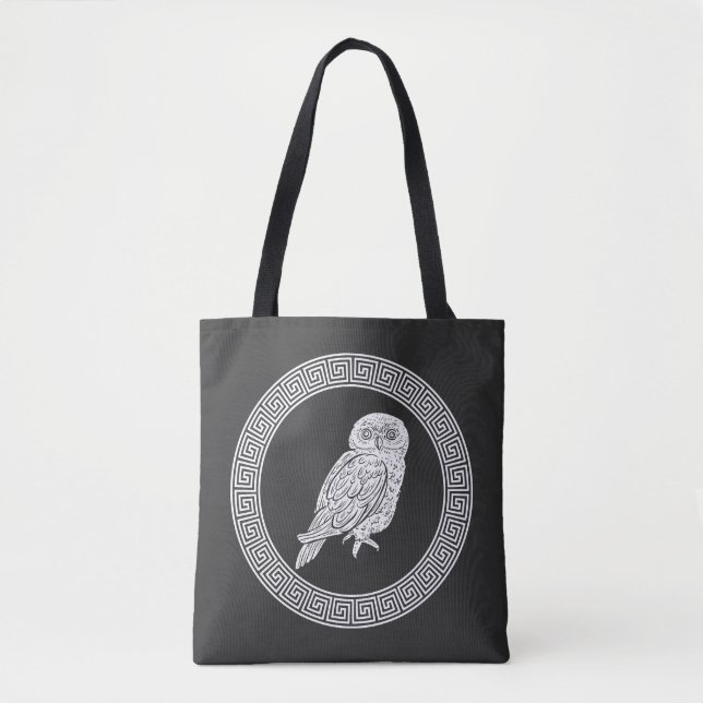 Antikes griechisches Owl Tasche (Vorderseite)